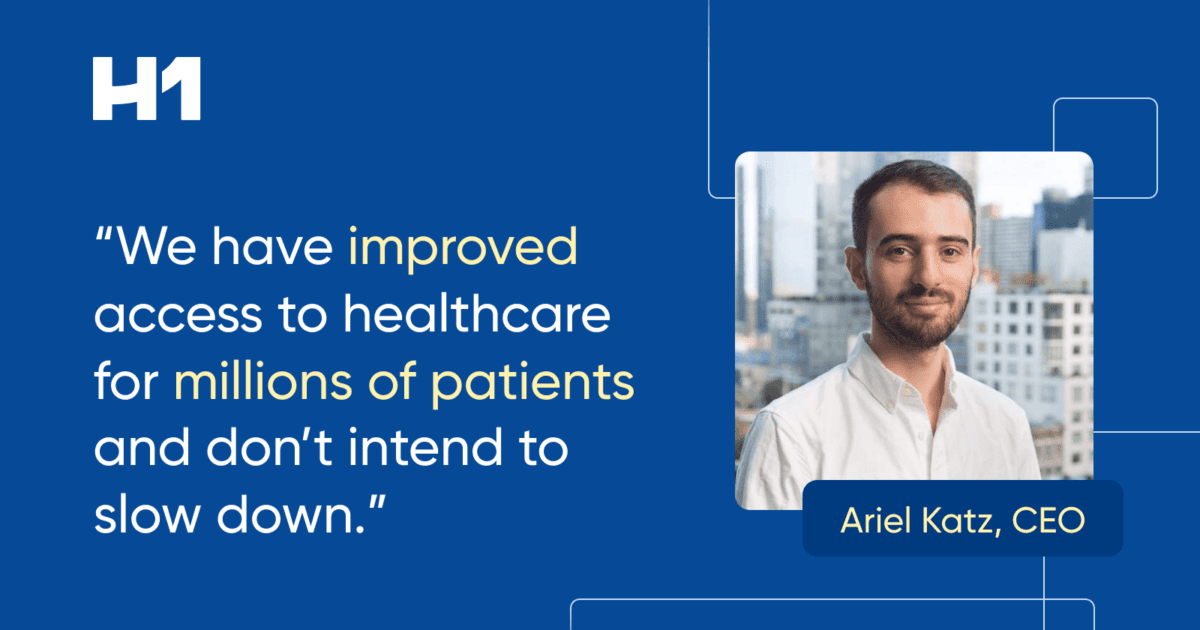 H1 Secures an Extension on Its Series C to Further Its Mission of Creating a Healthier Future Through the Use of Connected and Accessible Healthcare Data 2