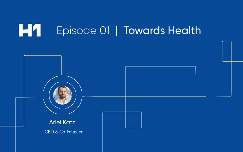 Profile of Ariel Katz and line graphics