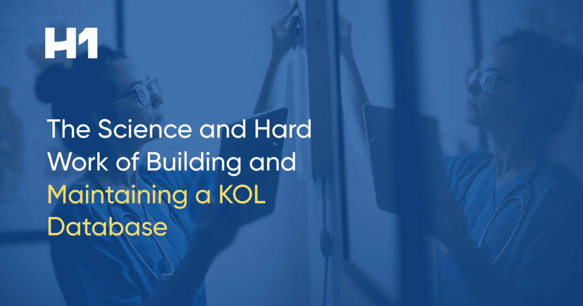 The Science and Hard Work of Building and Maintaining a KOL Database