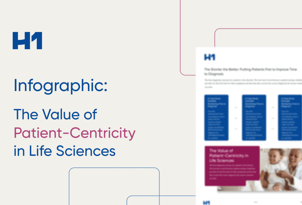 Graphic with blurred out infographic overlaid on top