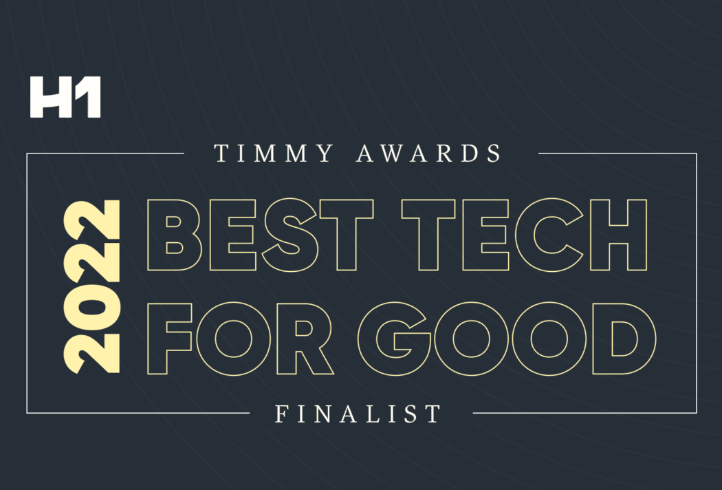Typography graphic of the award