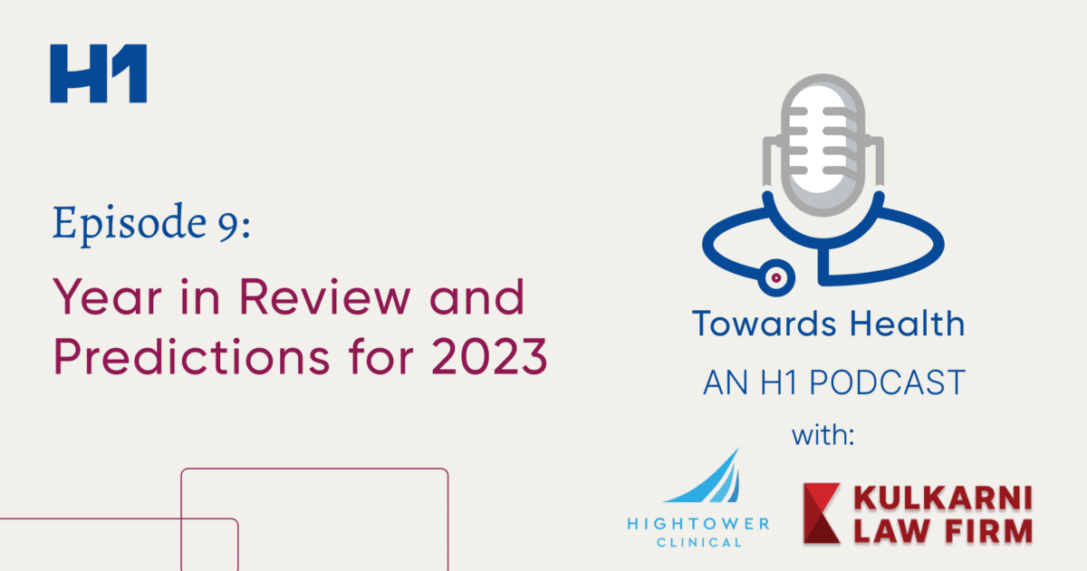 Podcast 9 Towards Health