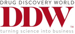 Drug Discovery World logo in red