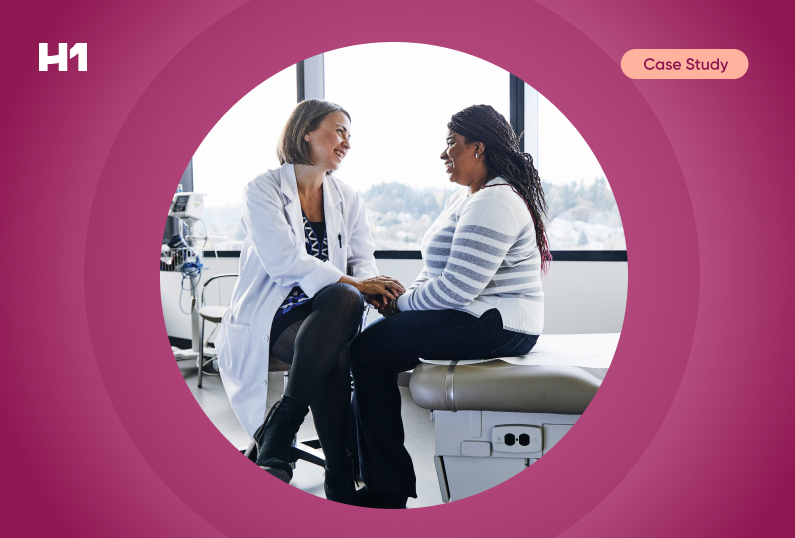 female doctor with female patient in exam room