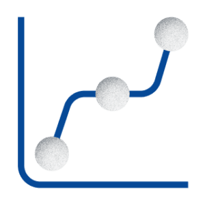 sapphire line graphic icon