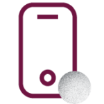 icon representing a phone